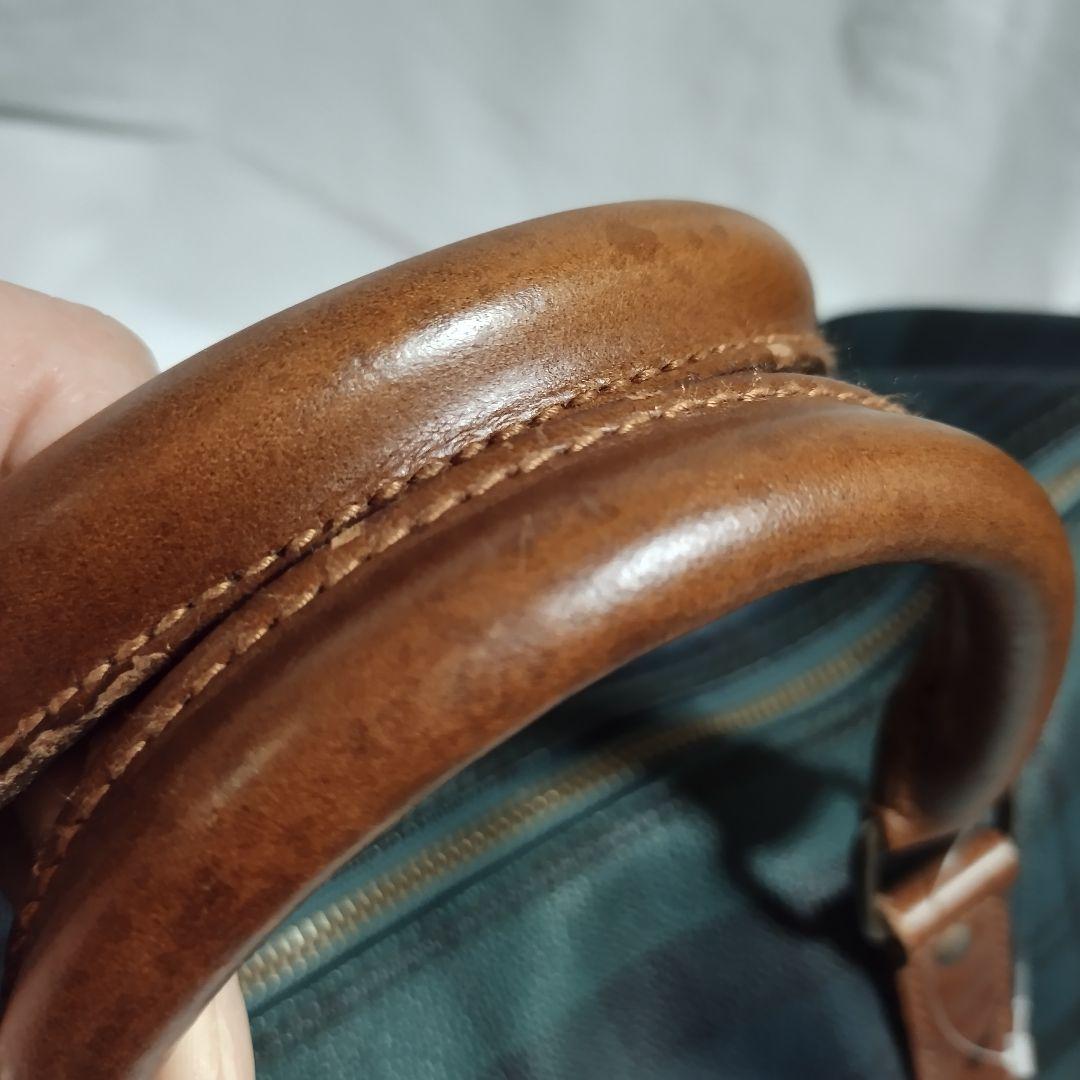 ポロラルフローレン　チェック柄ボストンバッグ　レトロ　RALPH LAUREN