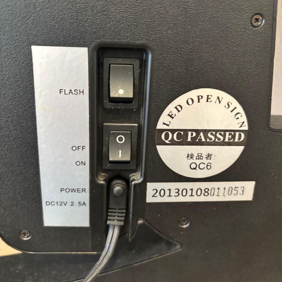 【美品】特大LED ネオン大型オープンサイン LED Energy Plus