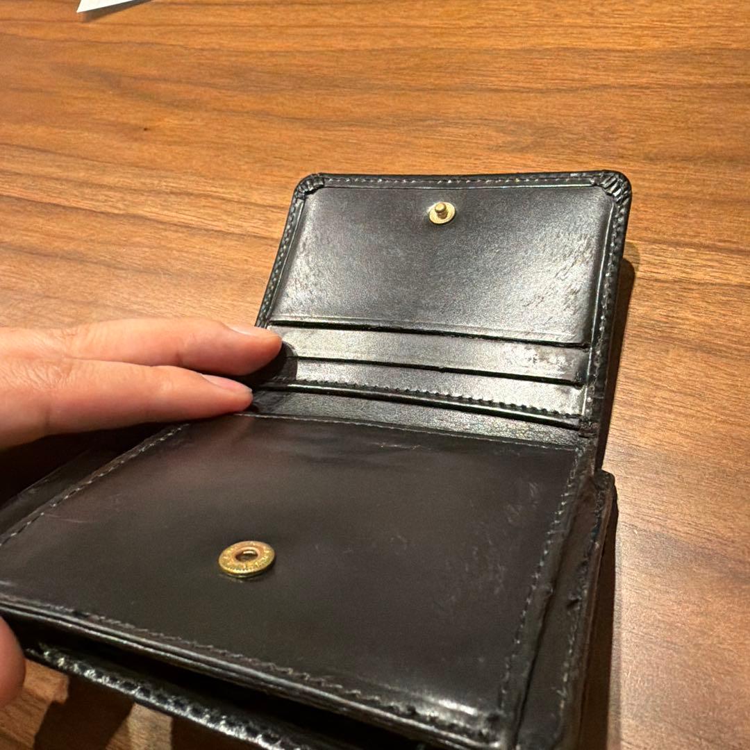 GLEN グレンロイヤル マネークリップ レザー 二つ折り ブラック