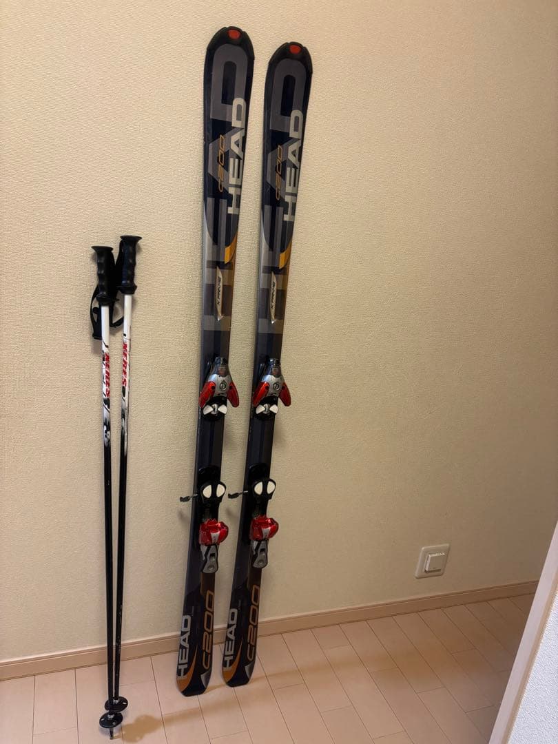 HEAD C２００１６３㎝　ポールセット