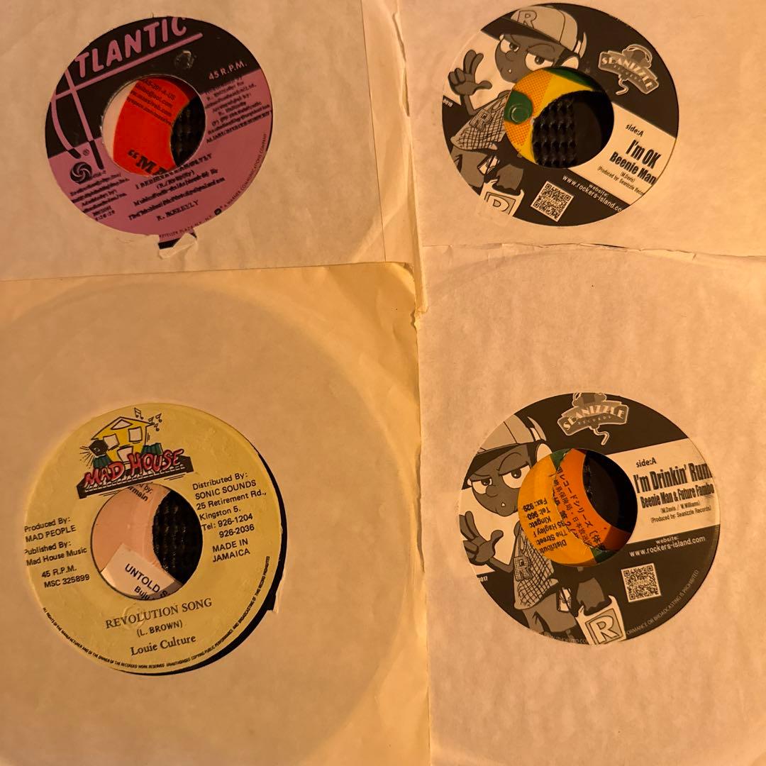 ①レゲエレコード30枚セット