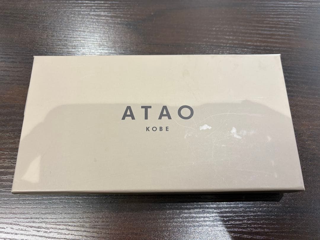 ATAO limo アタオ パイソン箔（2022） ラベンダー 長財布