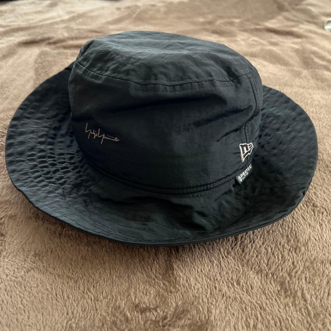 ニューエラ×ヨウジヤマモト SS23 PERTEX シグネチャーロゴ ブラック