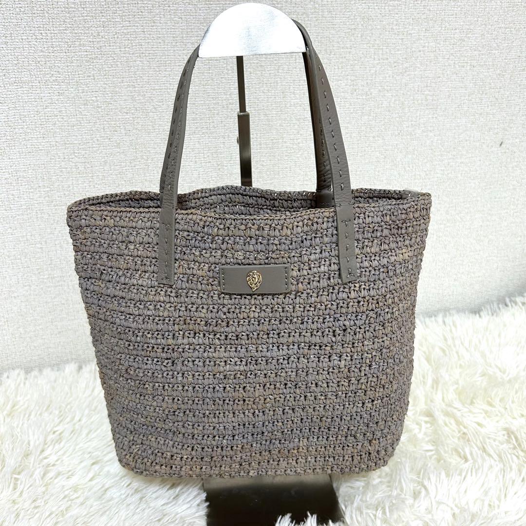 【未使用】現行HELEN KAMINSKI ヘレンカミンスキー かごバッグ