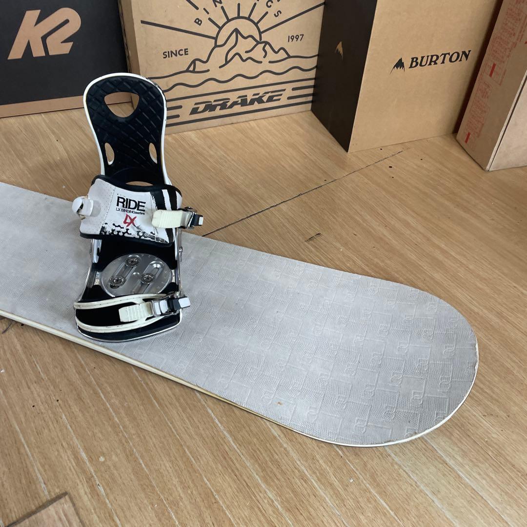 BURTON×RIDE　バートン　スノーボードセット　ライドバインディング付