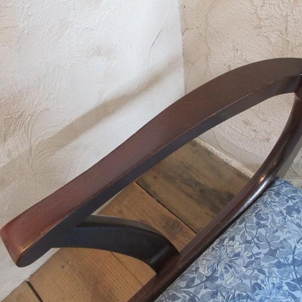 イギリス アンティーク 家具 アームチェア ダイニングチェア 椅子 4554d