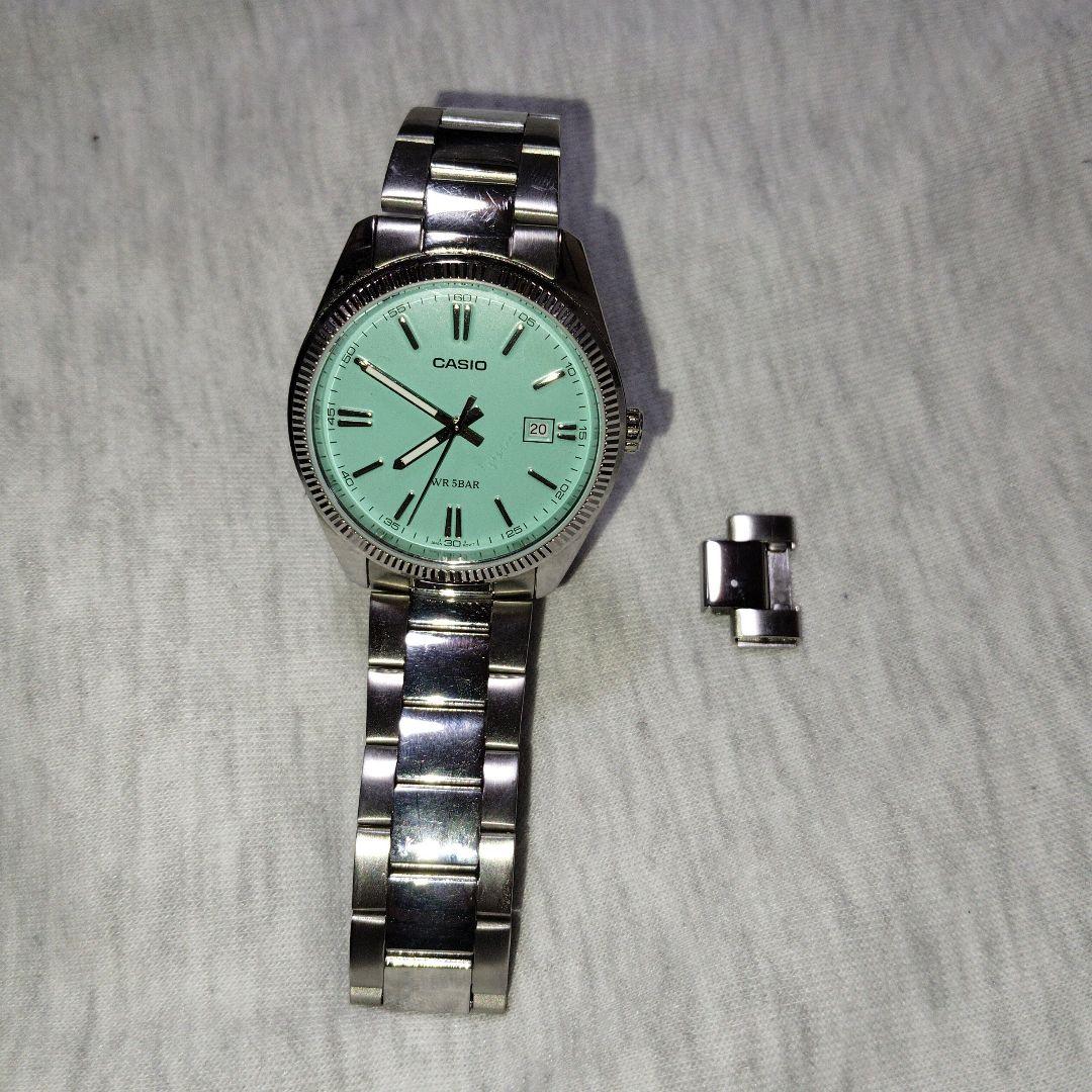 カシオ CASIO MTP-1302D-2A2JF ティファニーブルー 腕時計