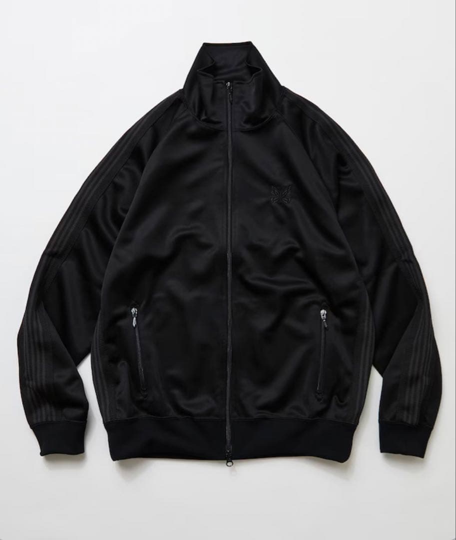 Needles トラックジャケット　freak's store別注　ブラック　S