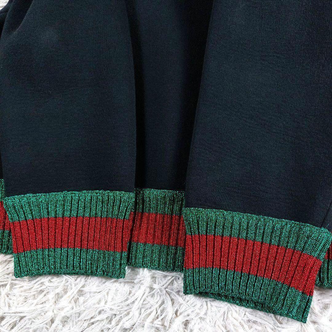 GUCCI ボンディング シェリーライン ビッグロゴ スウェット トレーナー 黒