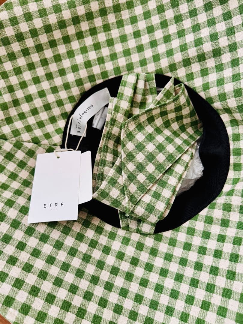 ★marihoja × ETRE TOKYO★ 未使用パターンソフトキャペリン