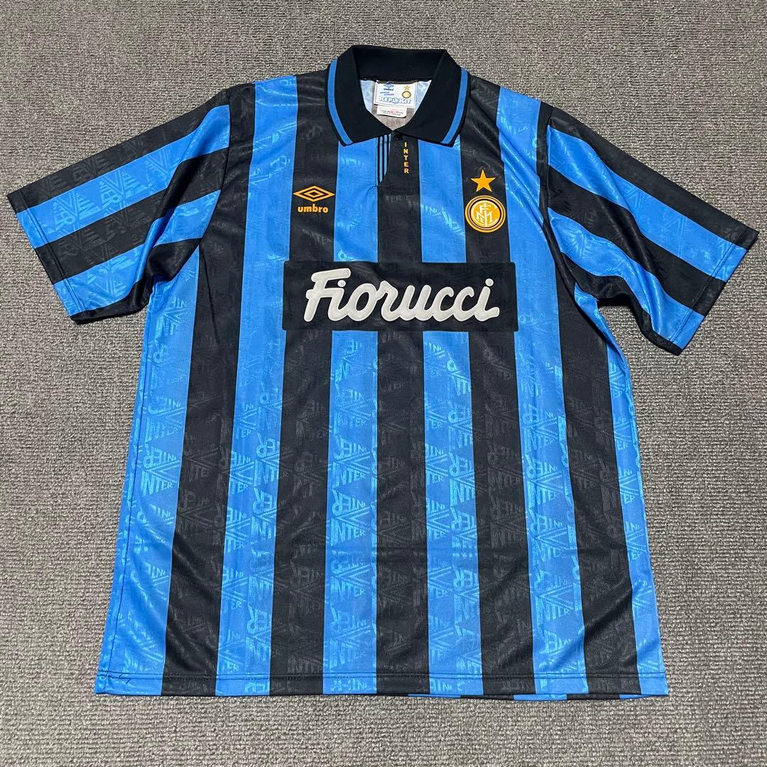 ま*ち様 90s インテル ユニフォーム UMBRO アンブロ ヴィンテージ ビ