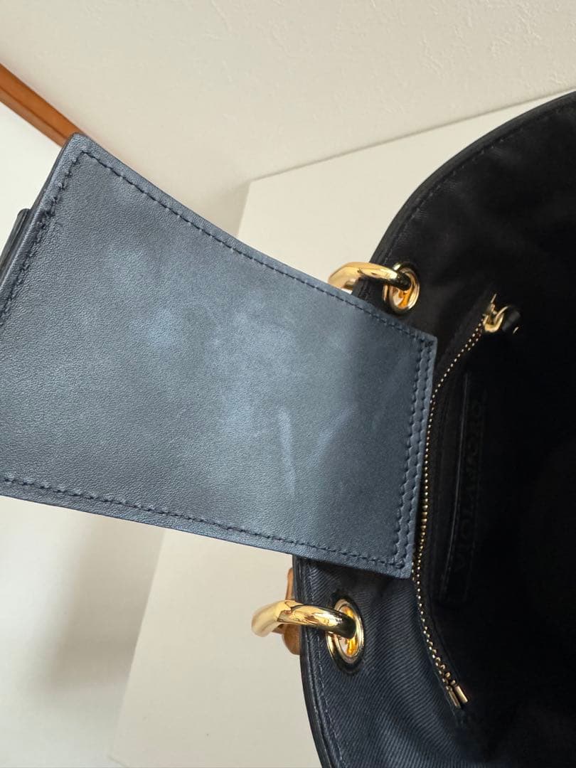 ゆ*う様 正規品　VIOLAd'ORO ヴィオラドーロ　レザー かごバッグ