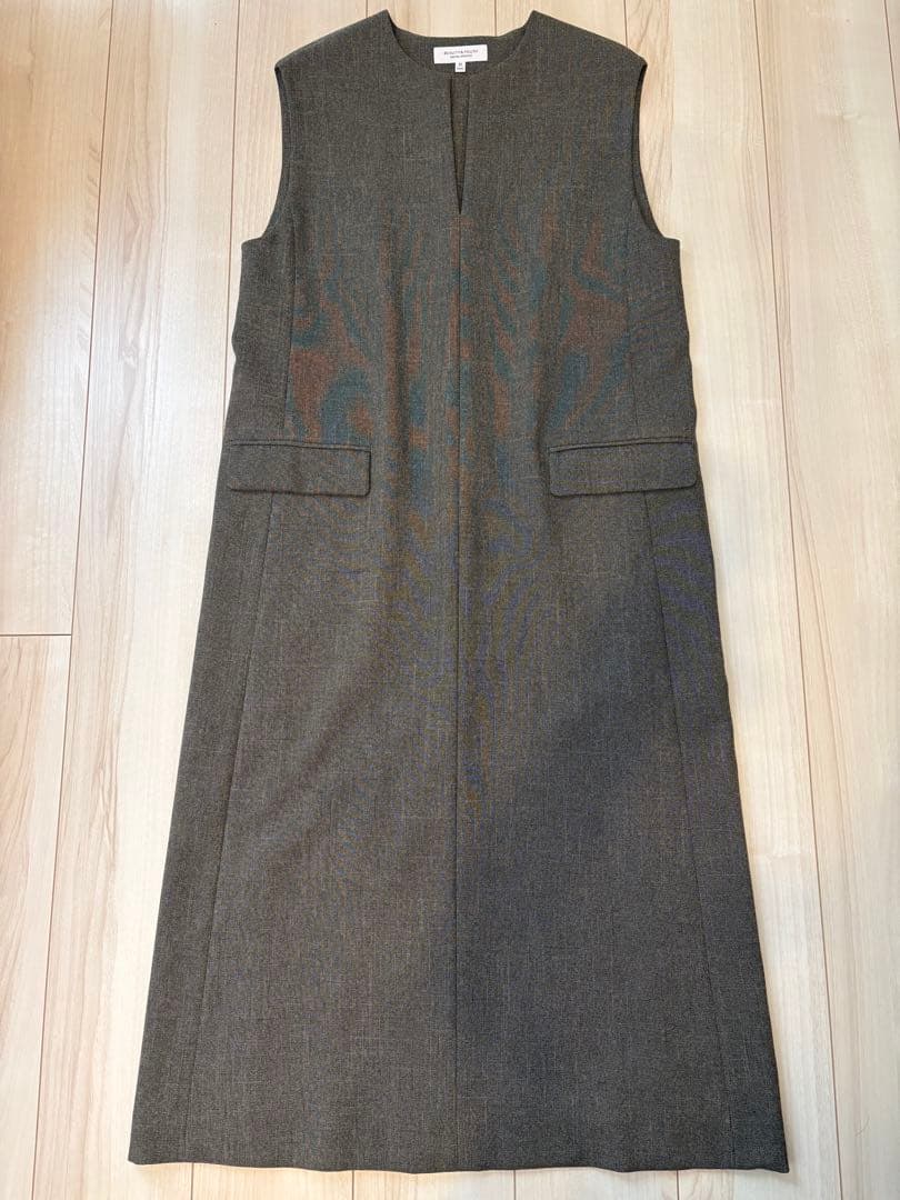 ツイードライク　キーネックジャンパースカート　ビューティ＆ユース