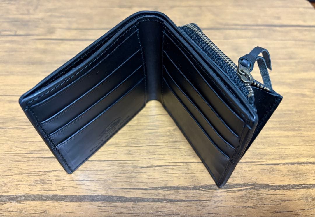 ROTAR ショートウォレット　二つ折り　革財布