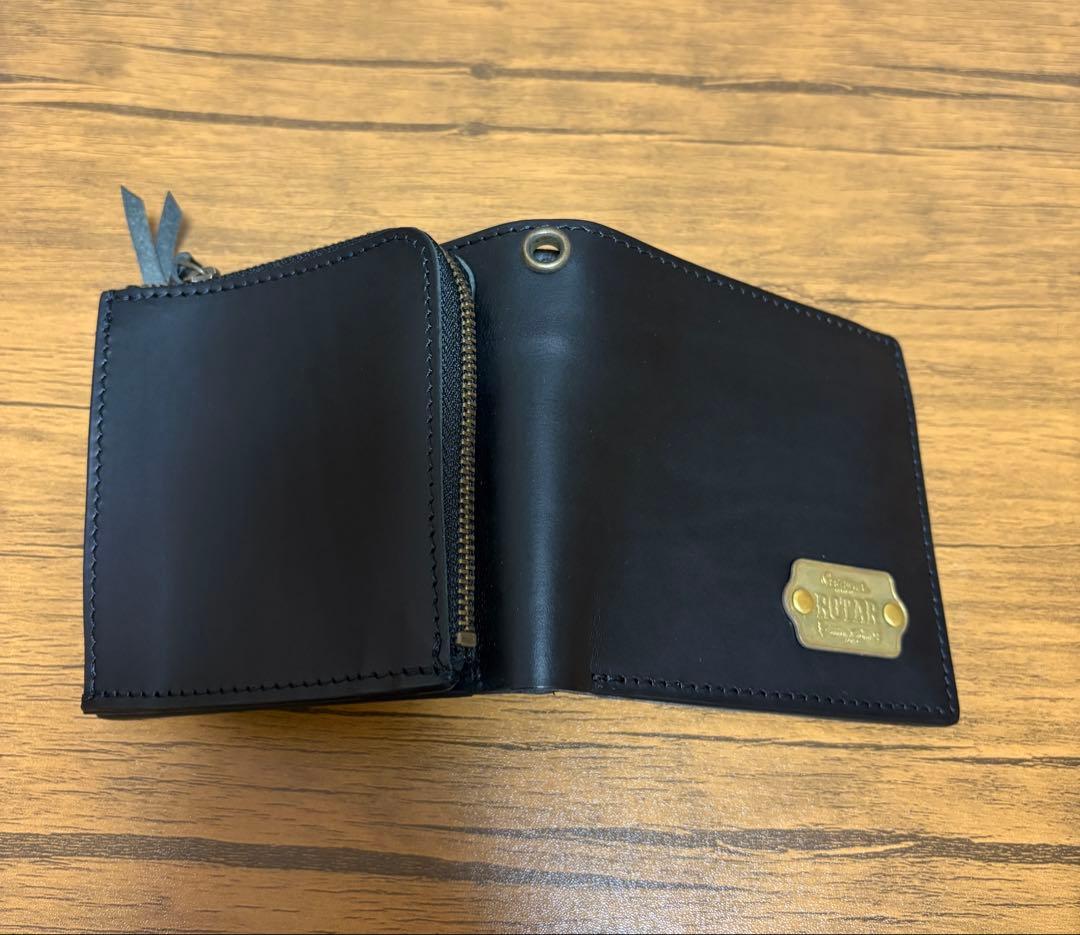 ROTAR ショートウォレット　二つ折り　革財布