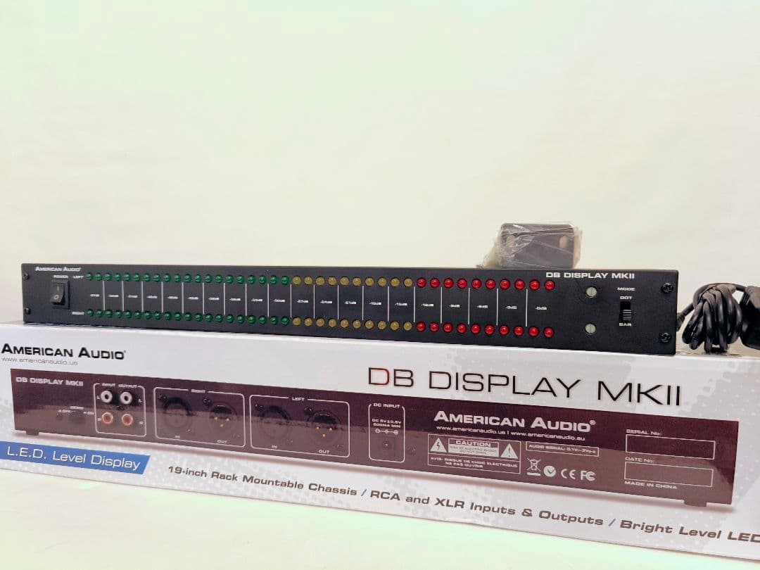 DB DISPLAY MKII 19インチラックマウント LEDレベル表示器