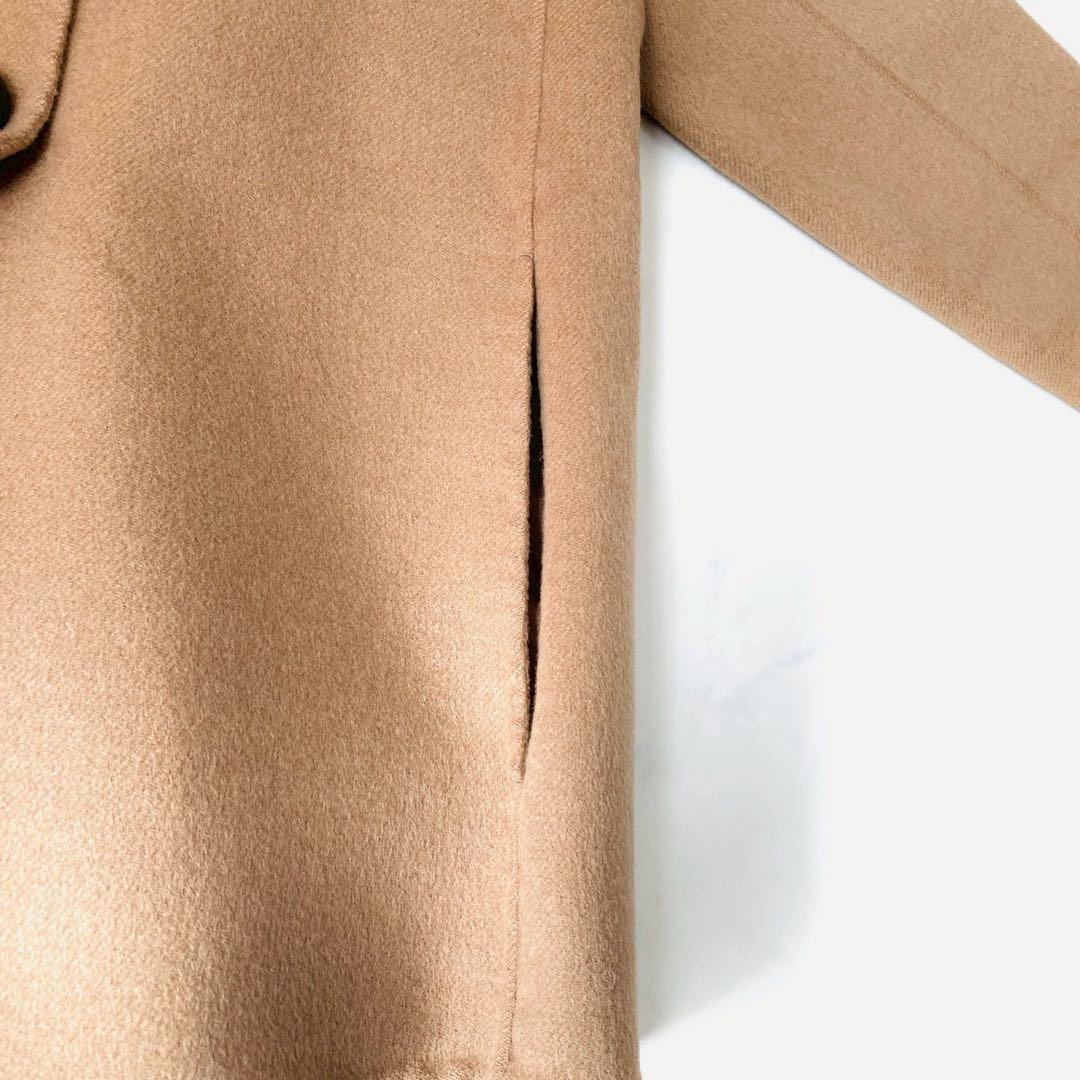 美品✨️マックスマーラ　クチートアマーノ　ダブルブレスト　リバーコート　アンゴラ