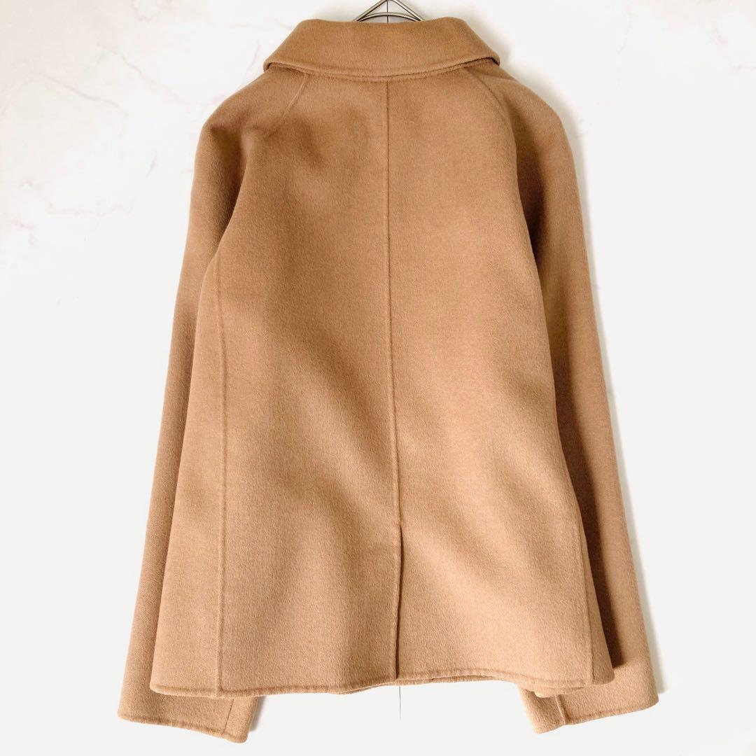 美品✨️マックスマーラ　クチートアマーノ　ダブルブレスト　リバーコート　アンゴラ