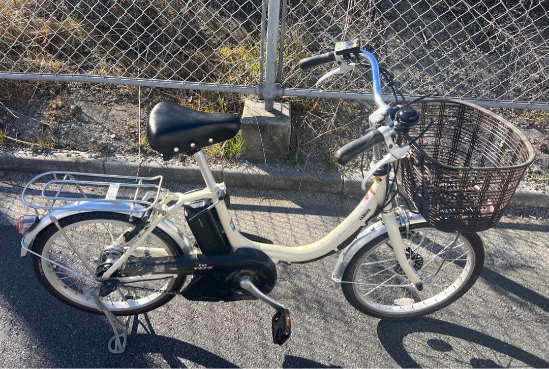 ヤマハPASシオン電動アシスト自転車20インチ程度良し良いバッテリー付き関東圏