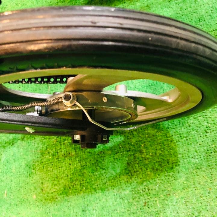 未使用品 【A-BIKE】エーバイク レッド シティサイクル ノーパンクタイヤ