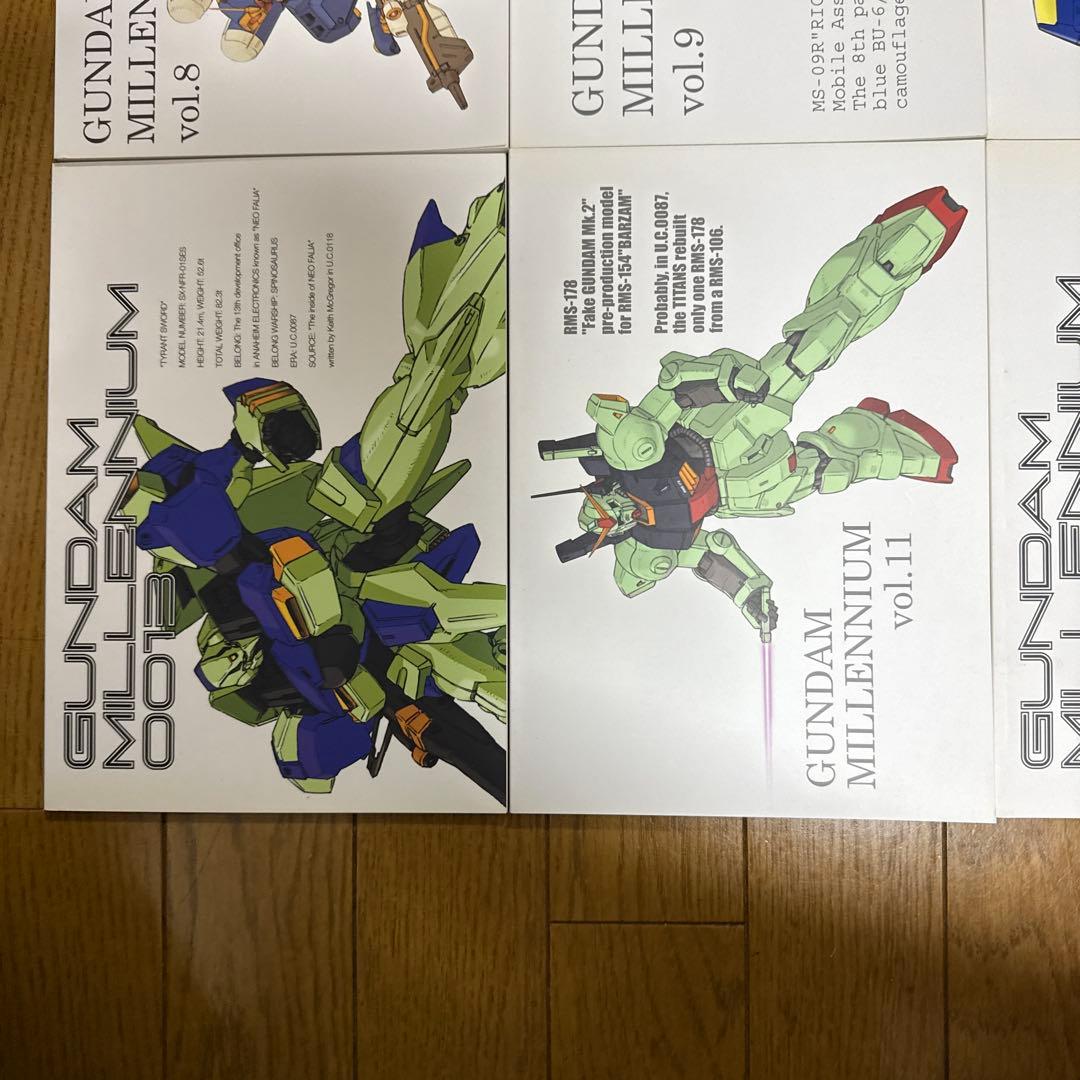 ♢ GUNDAM MILLENNIUM ガンダム 解説 雑誌 12冊セット