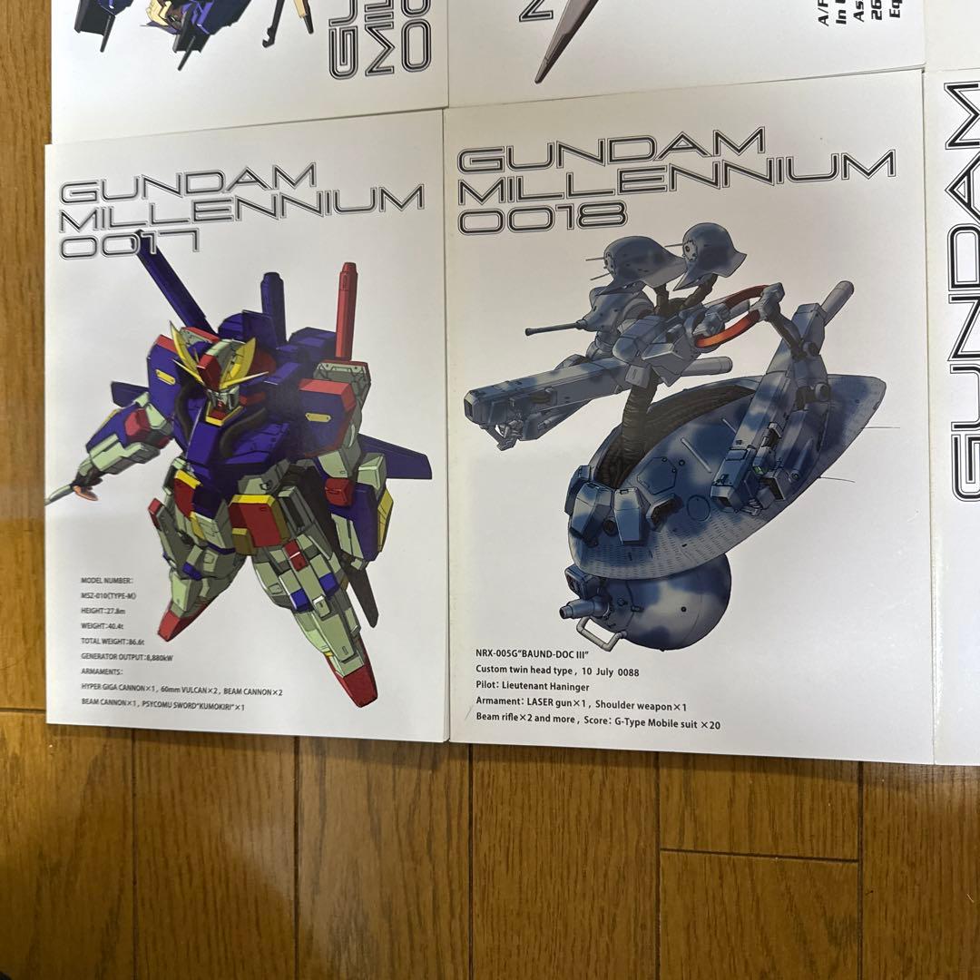 ♢ GUNDAM MILLENNIUM ガンダム 解説 雑誌 12冊セット
