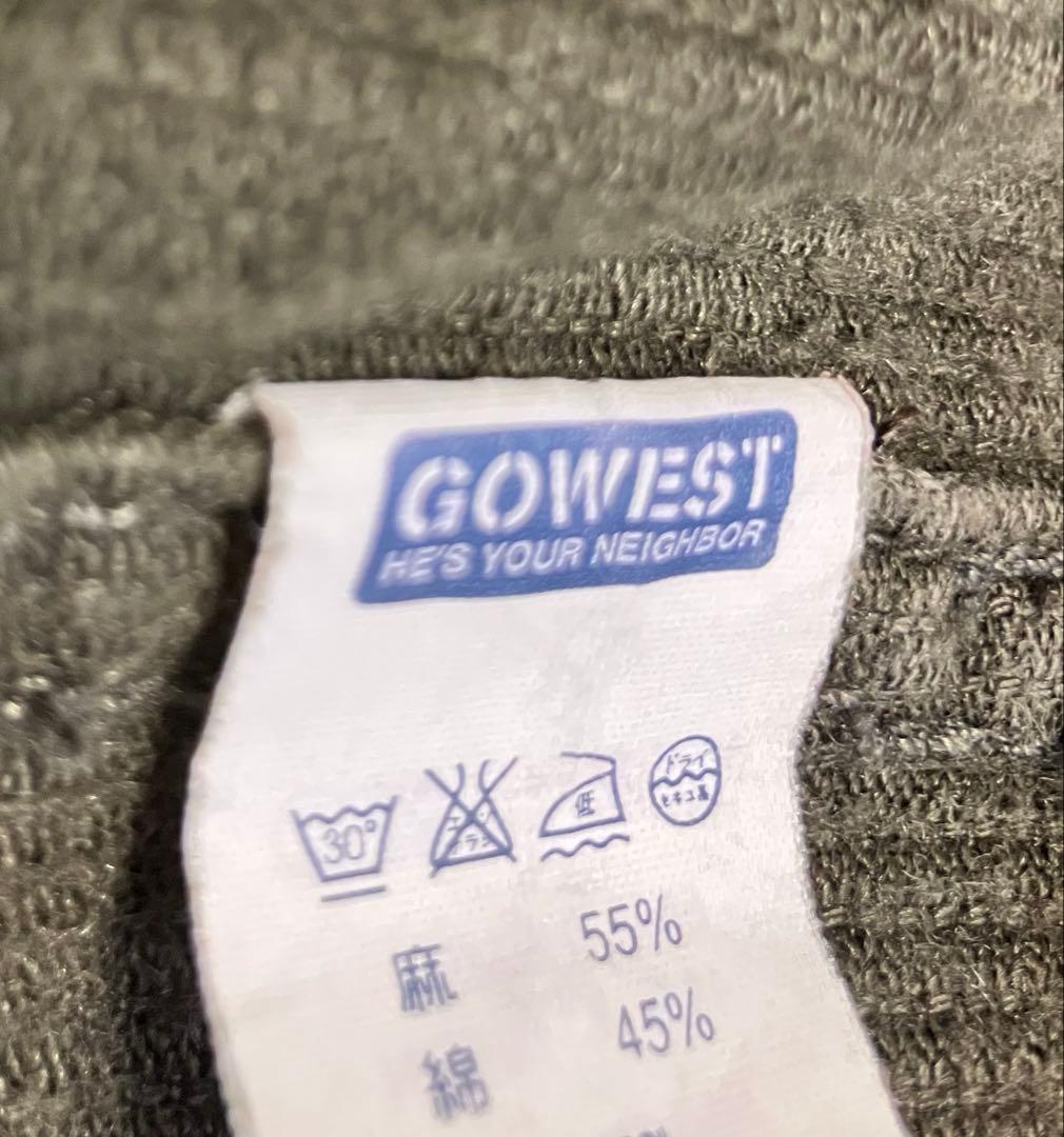 Gohemp カーキ ダークグレー コーデュロイ カバーオール