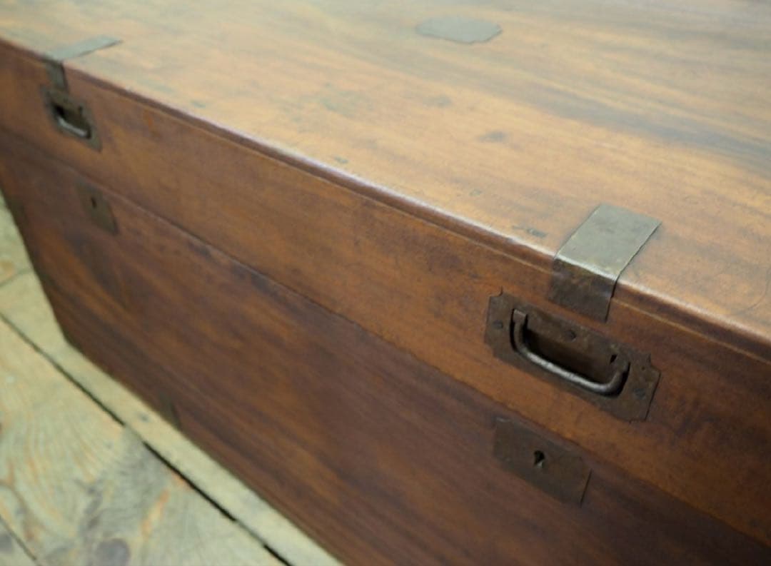 早いもの勝ち！アンティーク　コファ　ブランケットボックス　トランク　ヴィンテージ