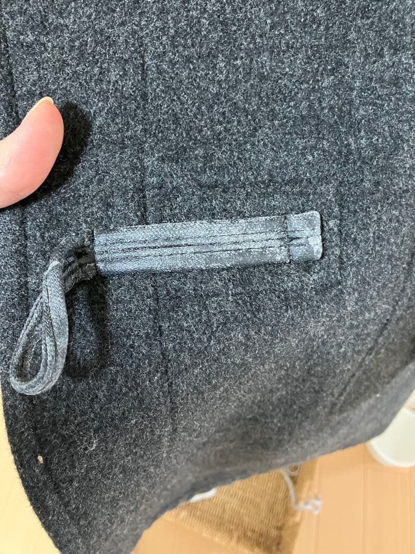 バーバリーブラックレーベル　ダッフルコート Lサイズ