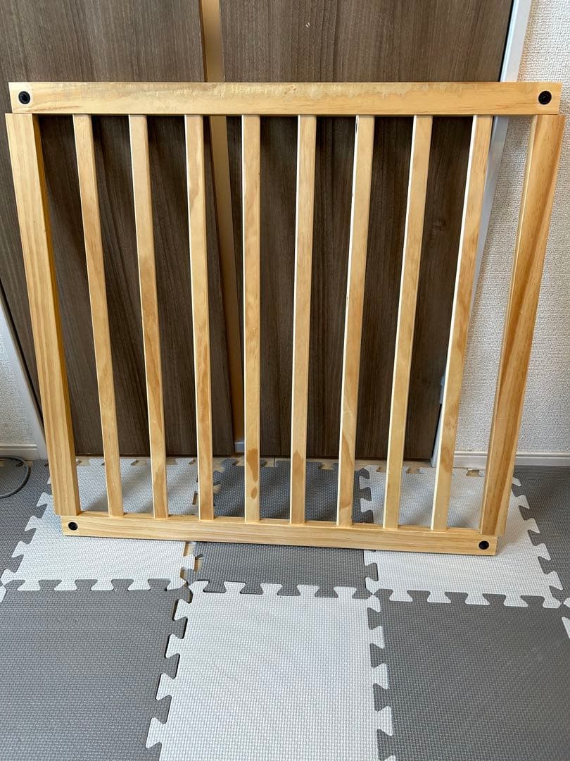 木製パーテーション 日本育児 ベビーゲート フレックスW400