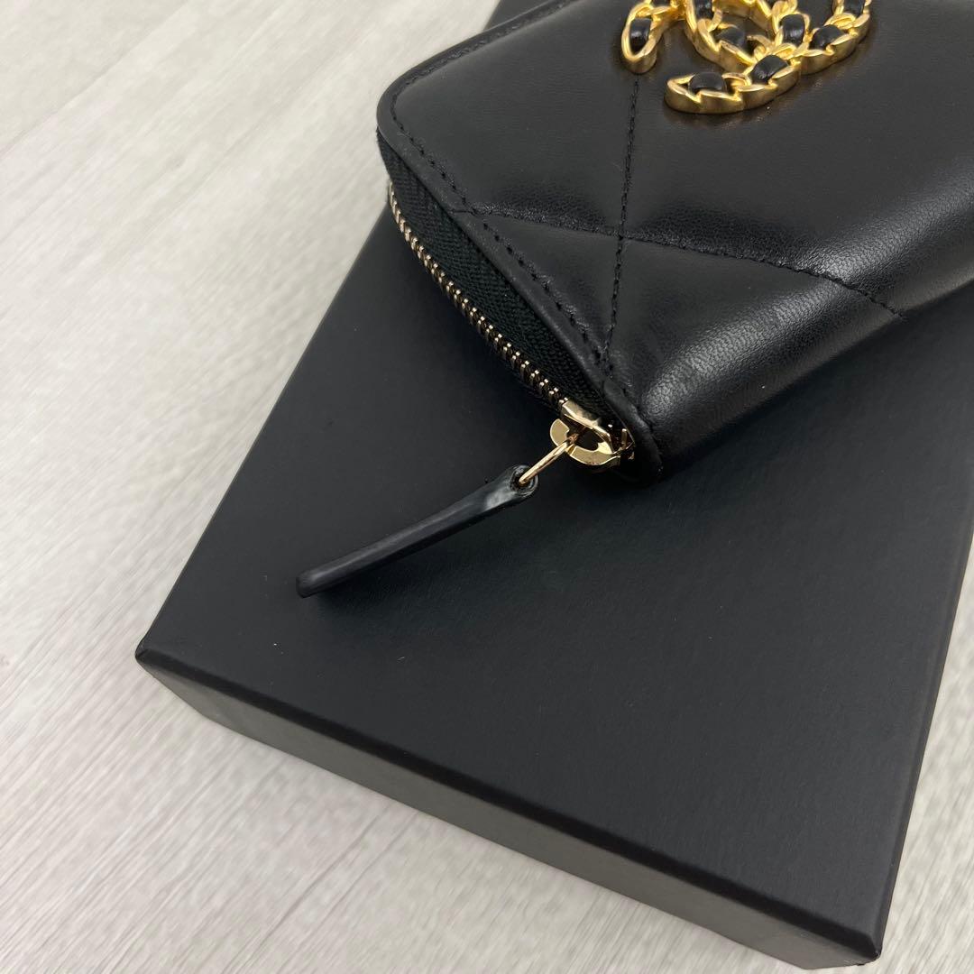 極美品✨ CHANEL シャネル CHANEL19 ケース 小銭入れ 財布