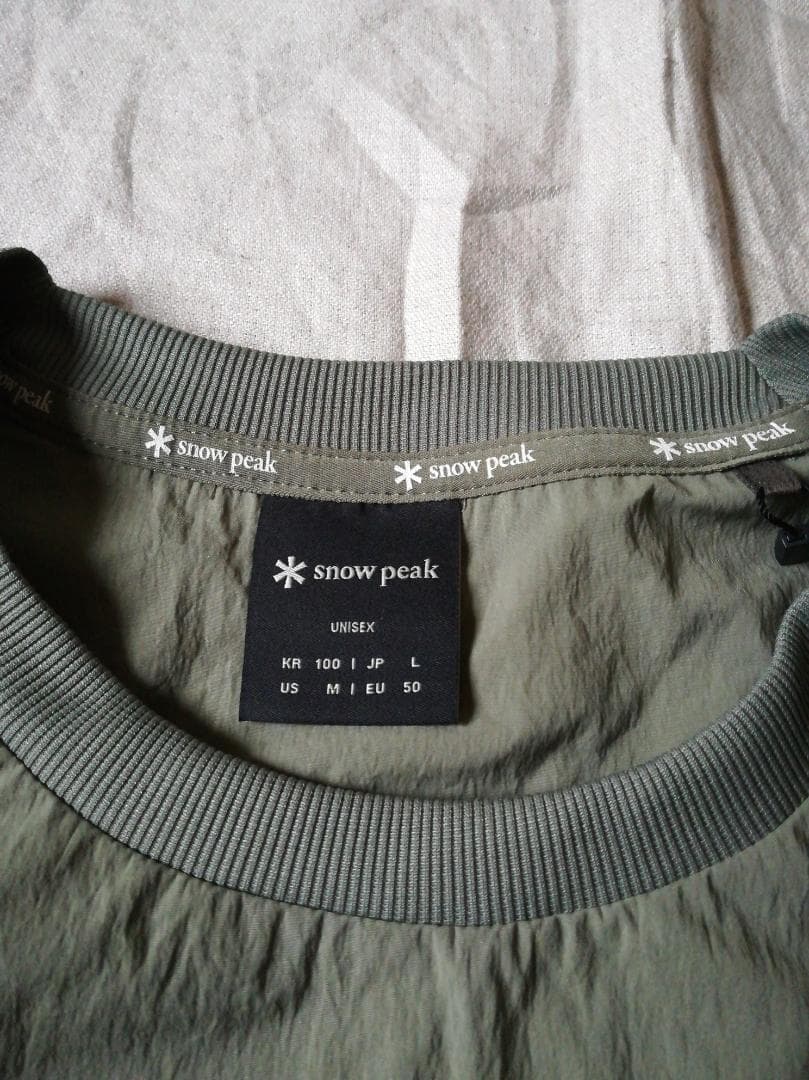 値下げ! peak オリーブグリーン 長袖カットソー