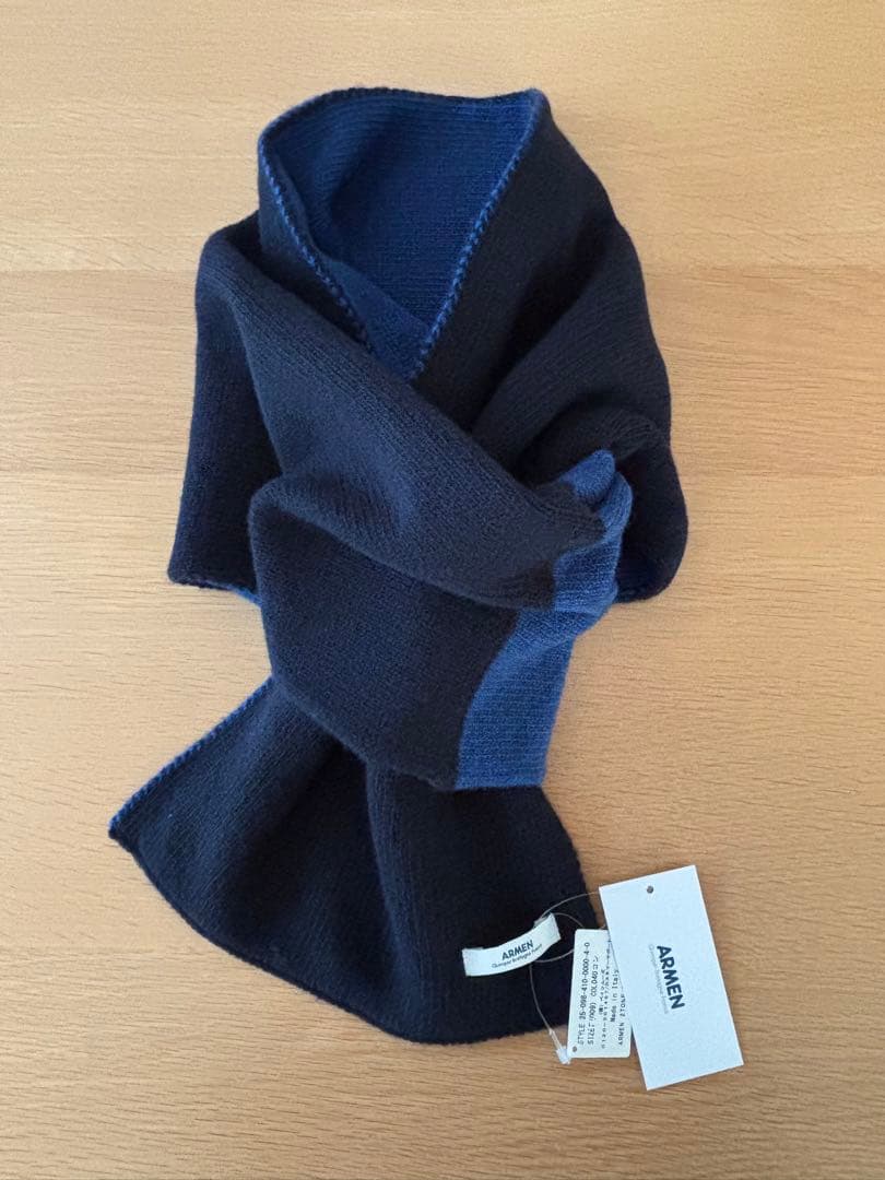 ジャーナルスタンダード/アーメン　ARMEN 2トーン　ループマフラー