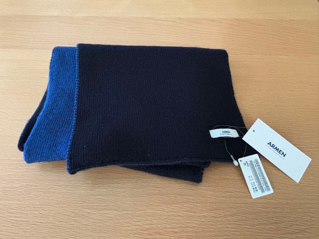 ジャーナルスタンダード/アーメン　ARMEN 2トーン　ループマフラー