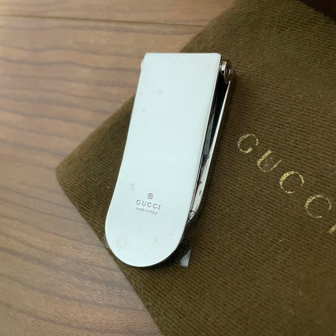 GUCCI グッチ Ｇマーク　ロゴ モチーフ マネークリップ