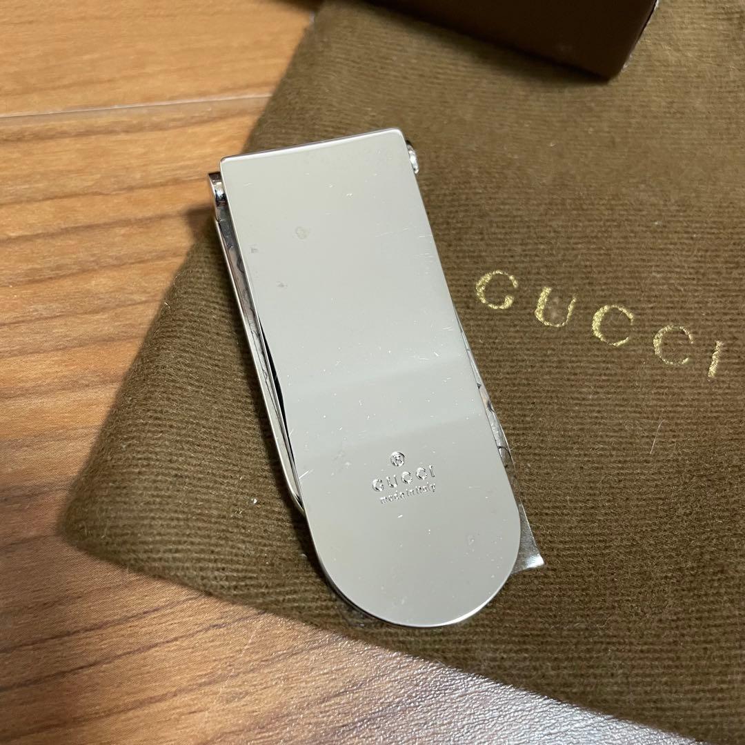 GUCCI グッチ Ｇマーク　ロゴ モチーフ マネークリップ