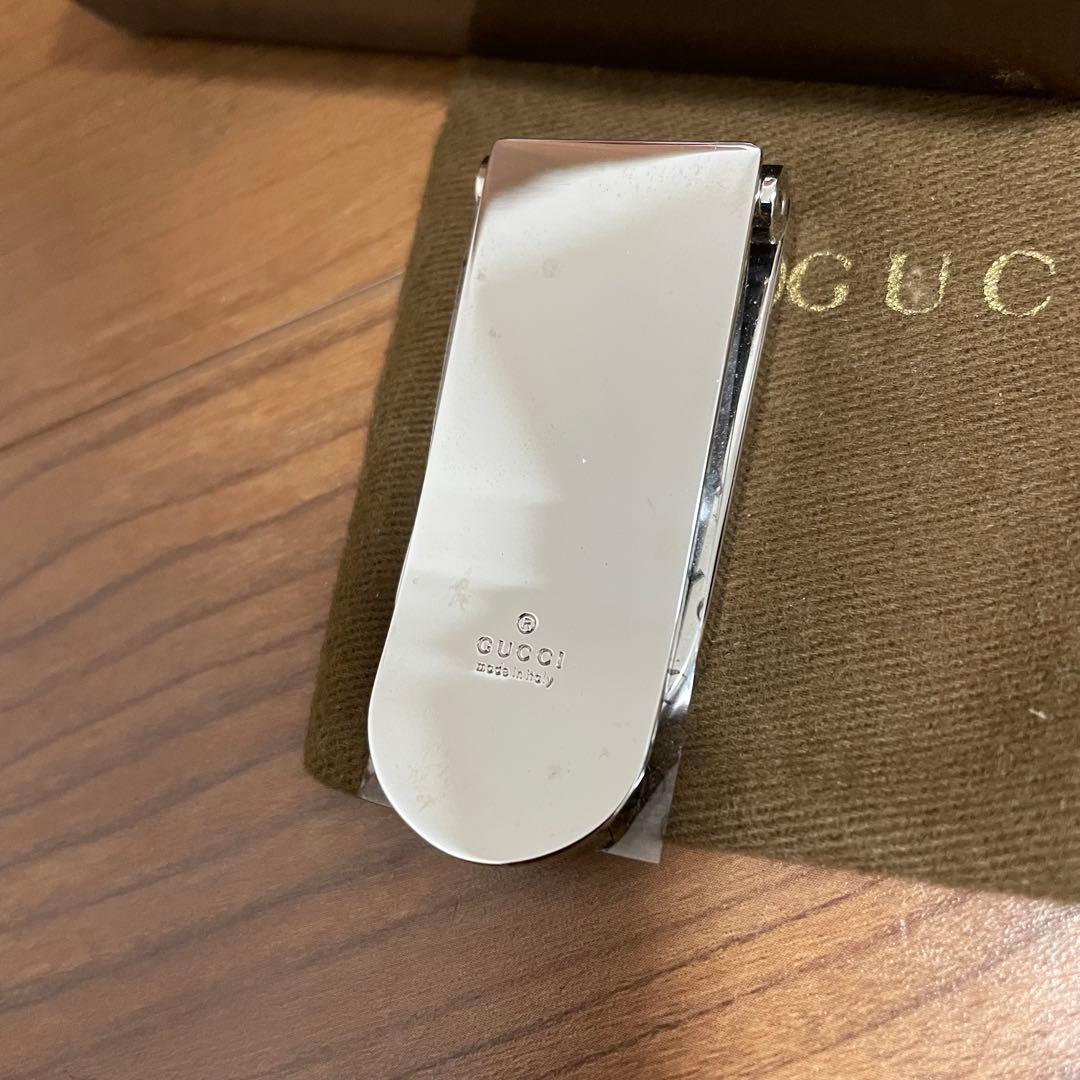 GUCCI グッチ Ｇマーク　ロゴ モチーフ マネークリップ