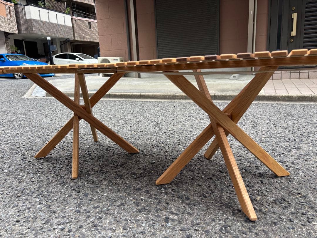 outside-in アウトサイドイン　クルカル ミッドハイ テーブル・ダブル