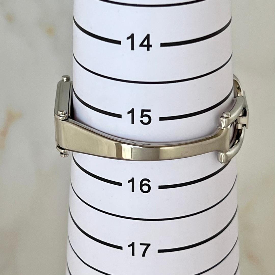 aaa【稼働品】GUCCI グッチ 1500L 1Pダイヤ GG バングル