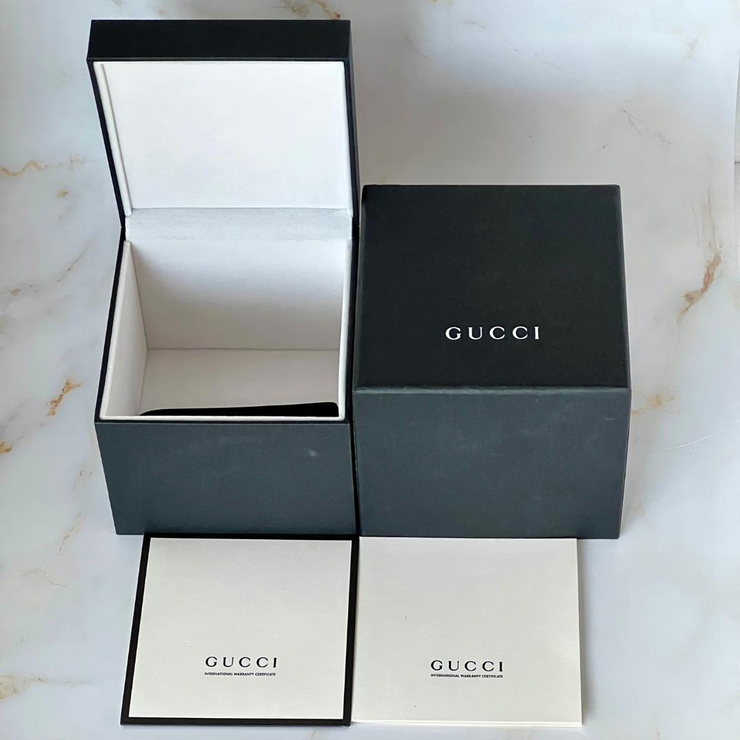aaa【稼働品】GUCCI グッチ 1500L 1Pダイヤ GG バングル