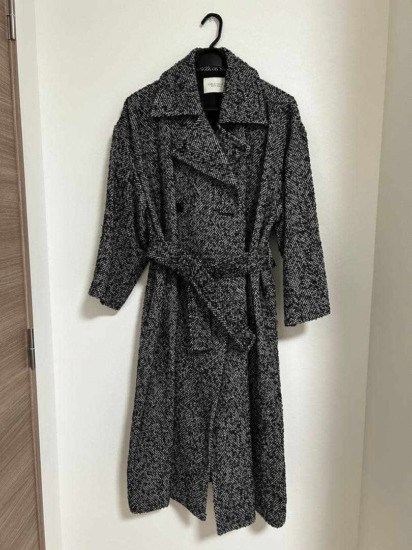 定価45,100円　吉高由里子着用　PUBLIC TOKYO チェスターコート