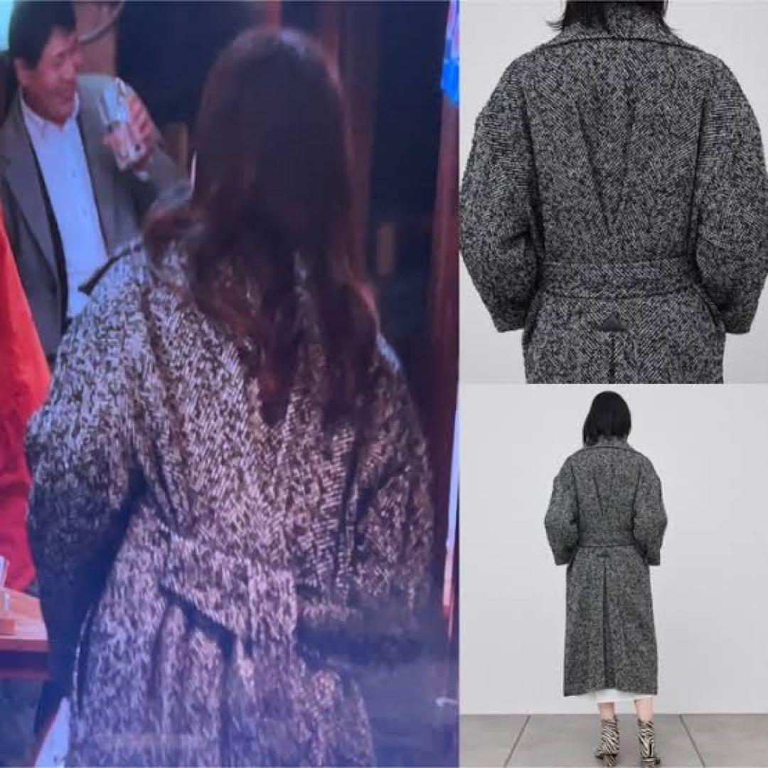 定価45,100円　吉高由里子着用　PUBLIC TOKYO チェスターコート