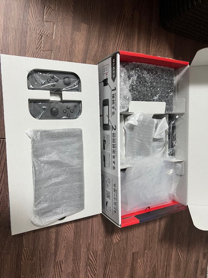 Nintendo Switch Joy-Con グレー　本体