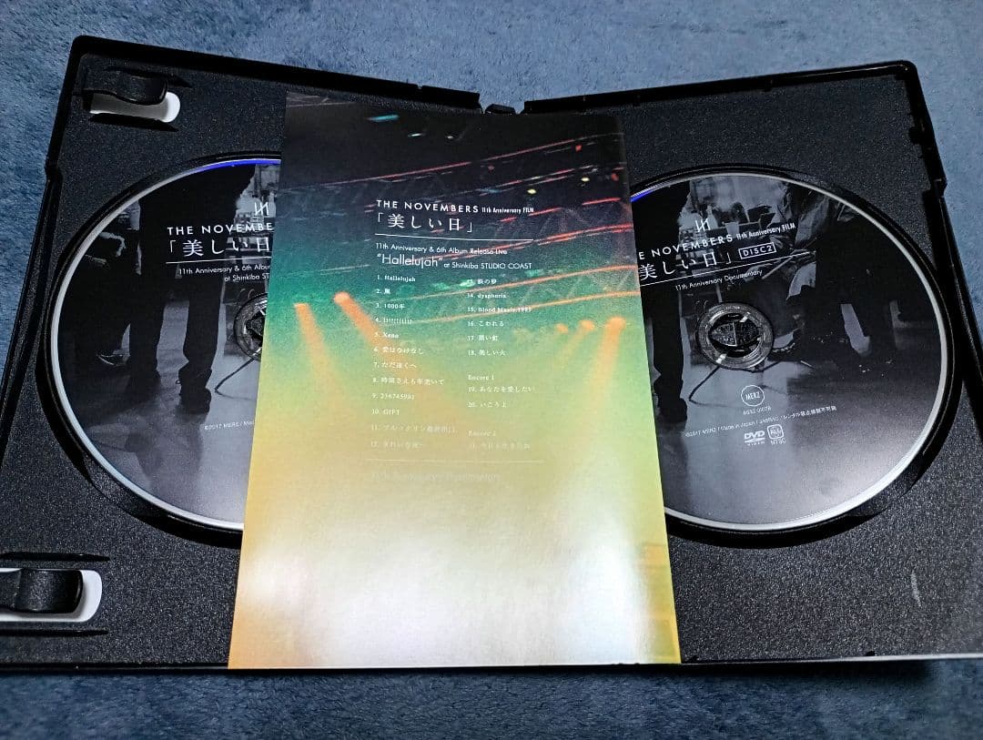 2DVD THE NOVEMBERS 11th Anniversary 美しい日
