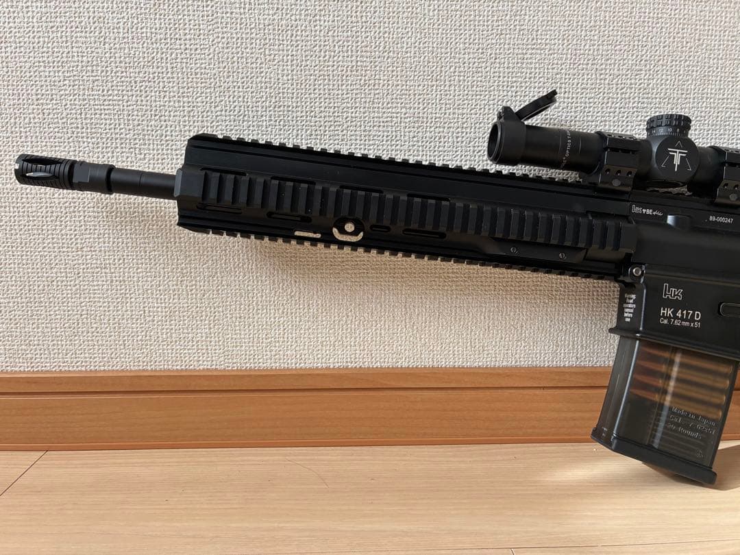 東京マルイ HK417 次世代電動ガン スコープ等付属品多数