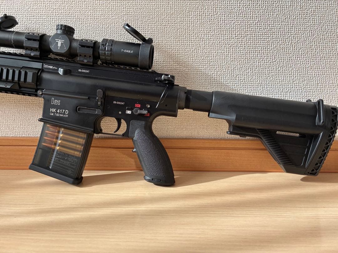 東京マルイ HK417 次世代電動ガン スコープ等付属品多数