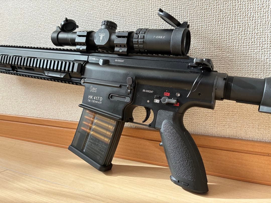 東京マルイ HK417 次世代電動ガン スコープ等付属品多数