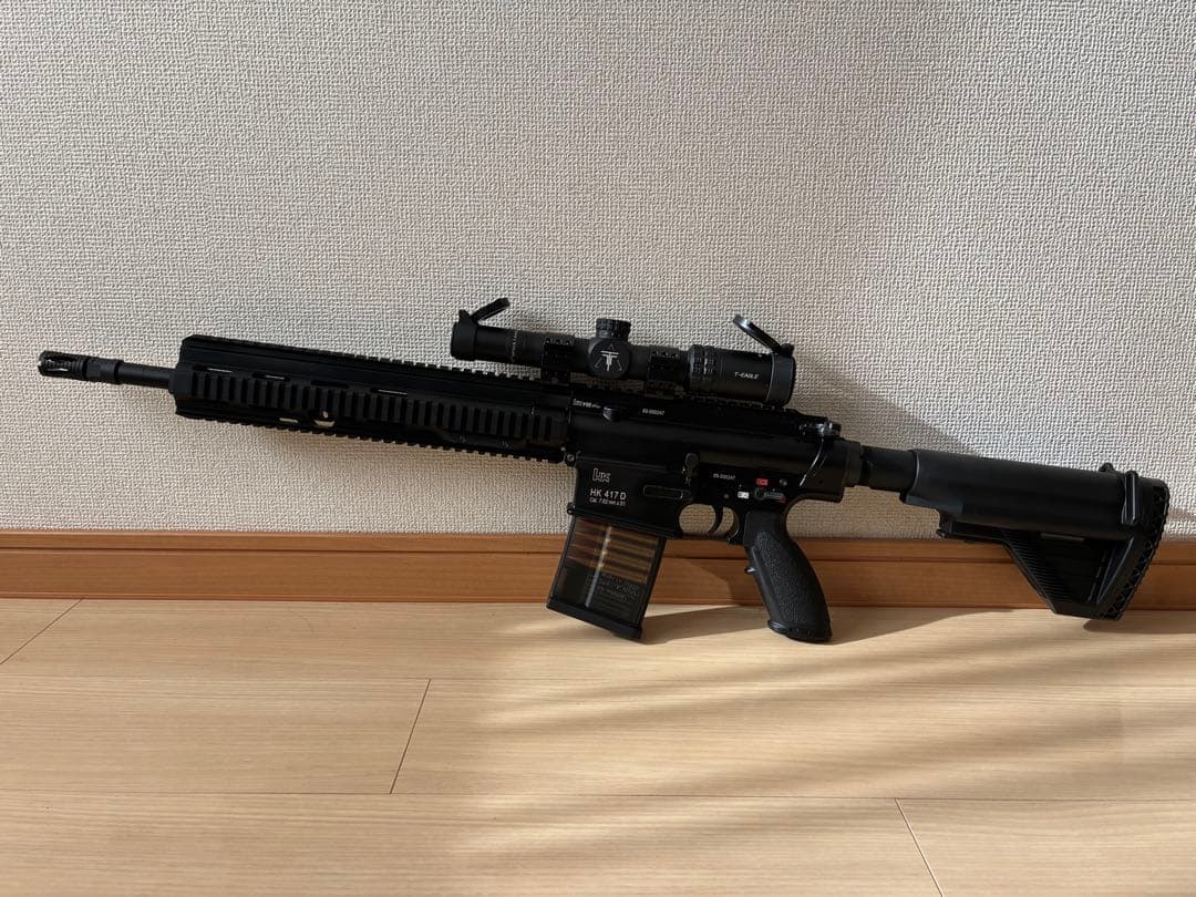 東京マルイ HK417 次世代電動ガン スコープ等付属品多数