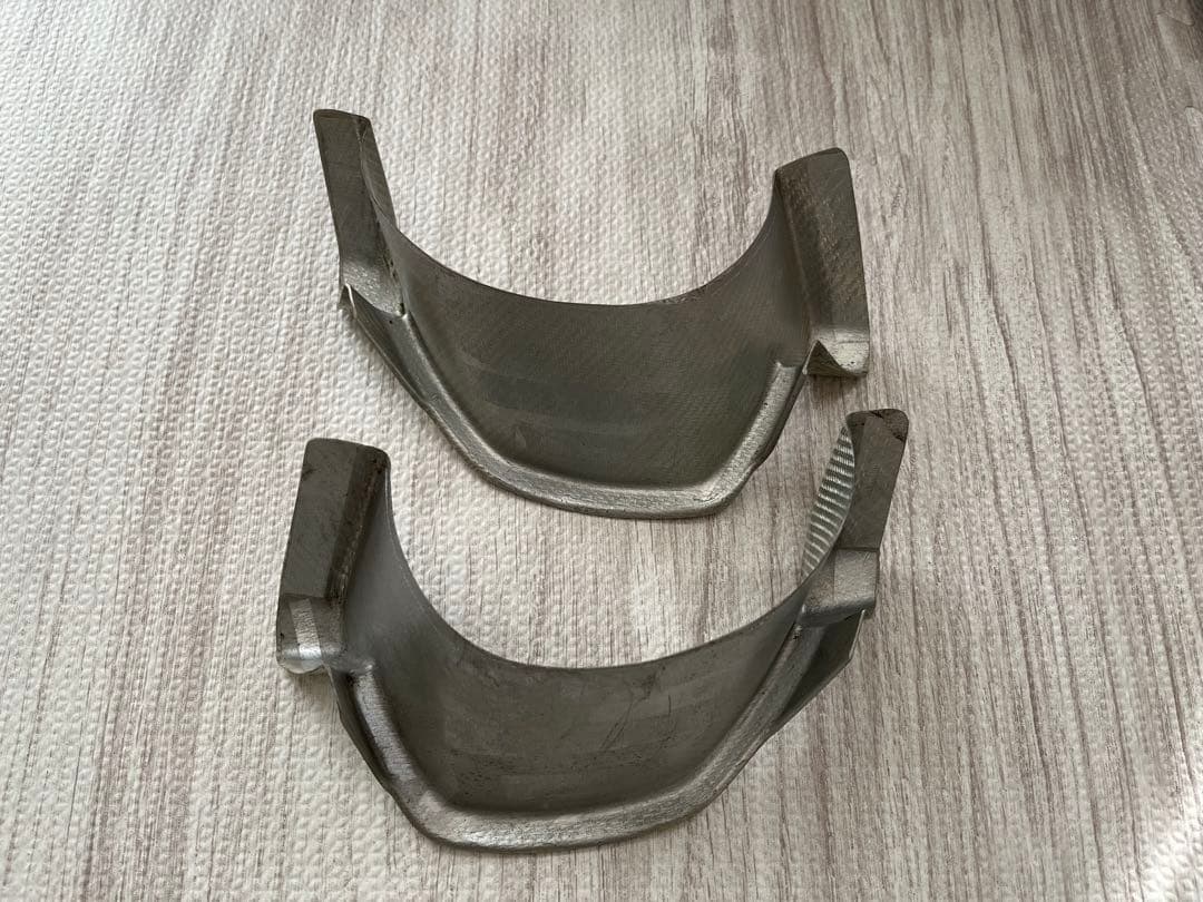 レヴォーグ VM4 VMG 本物シルバーカーボン、バンパーガード 左右セット