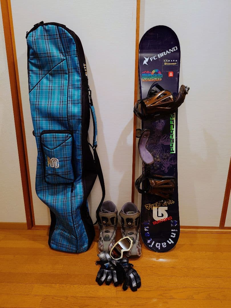 Kissmark スノーボードセット 157センチ　ビンディング